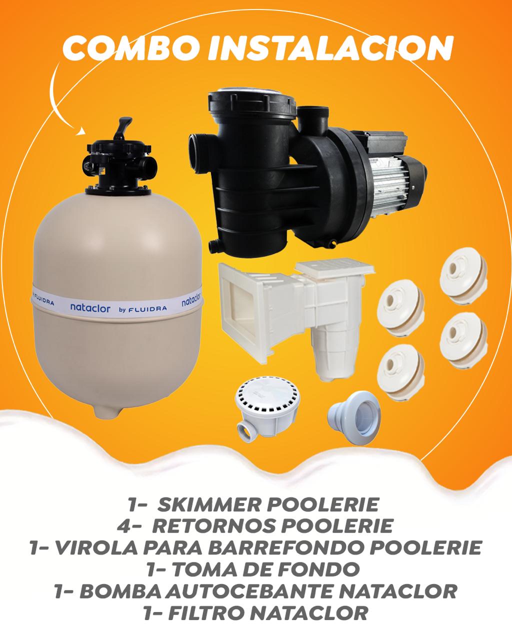 KIT PARA ARMADO DE PISCINA DE HORMIGON
